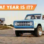 Vintage Ford Bronco Body on a 2024 Bronco Chassis Looks Pretty Weird