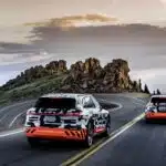 The Audi e-Tron Regained Nearly 19 Miles of Range Coming Down Pikes Peak