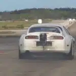 Watch These 2JZ Supras Run 200+ MPH 1/2 Mile Passes