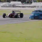 Watch a Formula 1 Car Roll Race an R34 Nissan Skyline GT-R