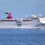 Carnival Elation Cruise Ship at Sea