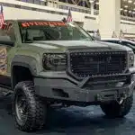 Four Military Vets Upgraded and Wrapped a GMC Truck to Help One of Their Own