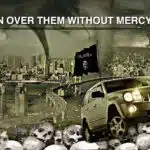 New ISIS Poster Shows a Jeep Rolling Over the Skulls of the Dead