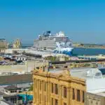 Norwegian Prima Cruise Ship in Galveston, Texas