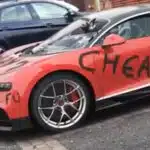 This Video of a $3M Bugatti Chiron Destroyed by a Scorned Woman Is a Complete Fake